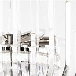 Бра цвета никель с изогнутыми хрустальными элементами Radiant Ribbons варинант исполнения - 6 | Loft Concept в Кирове