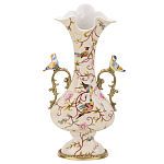 Ваза из фарфора с бронзовыми вставками Eden Garden варинант исполнения - 1 | Loft Concept в Кирове