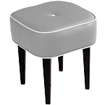 Квадратный мягкий пуф на черных ножках Winton Pouf Square варинант исполнения - 7 | Loft Concept в Кирове