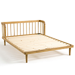 Кровать из массива дуба с пружинным блоком Mateta варинант исполнения - 5 | Loft Concept в Кирове