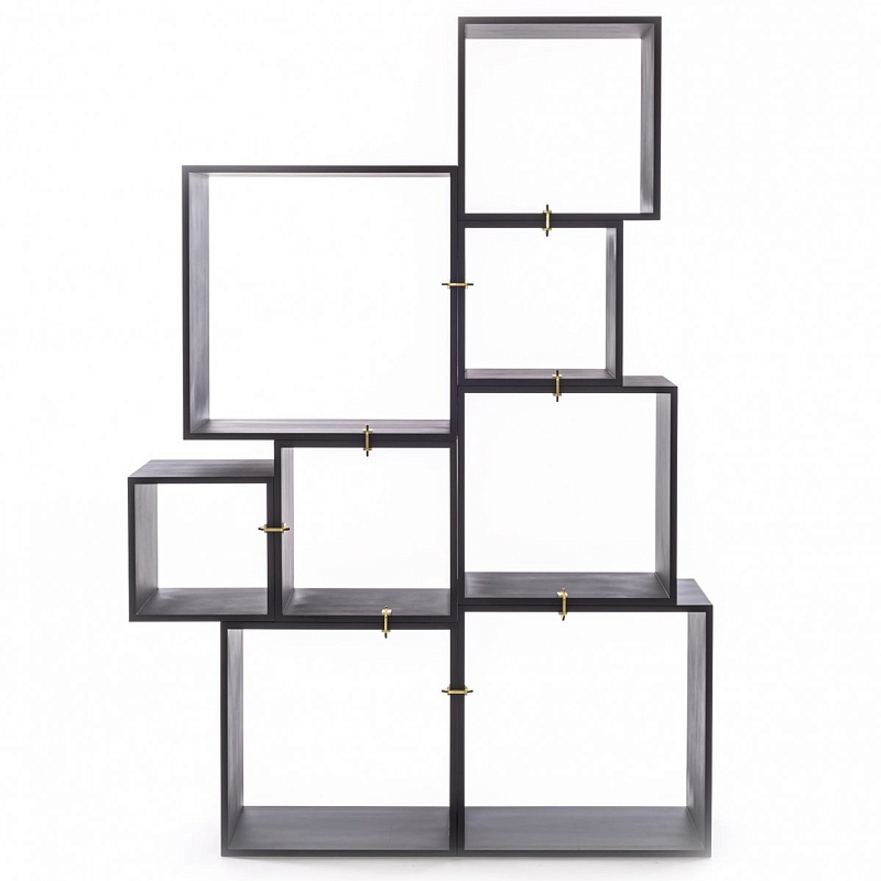 Стеллаж Seletti Assemblage Antracite Графит Золотой Стеллаж Seletti Assemblage Antracite Графит Золотой в Кирове | Loft Concept