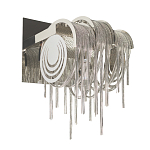 Бра с перфорированными металлическими дугами и цепочками 22 см Atlantis Chain варинант исполнения - 7 | Loft Concept в Кирове