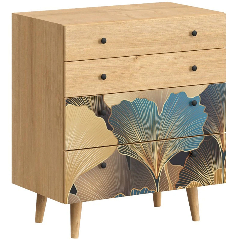 Комод с принтом на ящиках Elise Chest of Drawers Мульти Древесина Комод с принтом на ящиках Elise Chest of Drawers Мульти Древесина в Кирове | Loft Concept