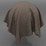 Мебельная ткань Шенилл коричневый цвет 142 см T4-55 варинант исполнения - 4 | Loft Concept в Кирове