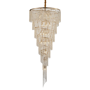 Хрустальная люстра Crystal Art Bronze D70 см