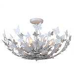 Потолочный светильник с абажуром оформленным в виде стаи бабочек Eternal Butterflies варинант исполнения - 1 | Loft Concept в Кирове