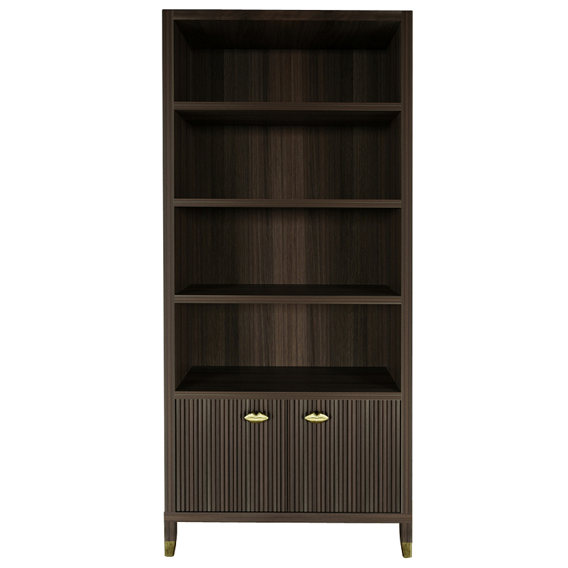 Книжный Стеллаж Elsa Dreams Walnut с задней стенкой Орех Золотой Книжный Стеллаж Elsa Dreams Walnut с задней стенкой Орех Золотой в Кирове | Loft Concept