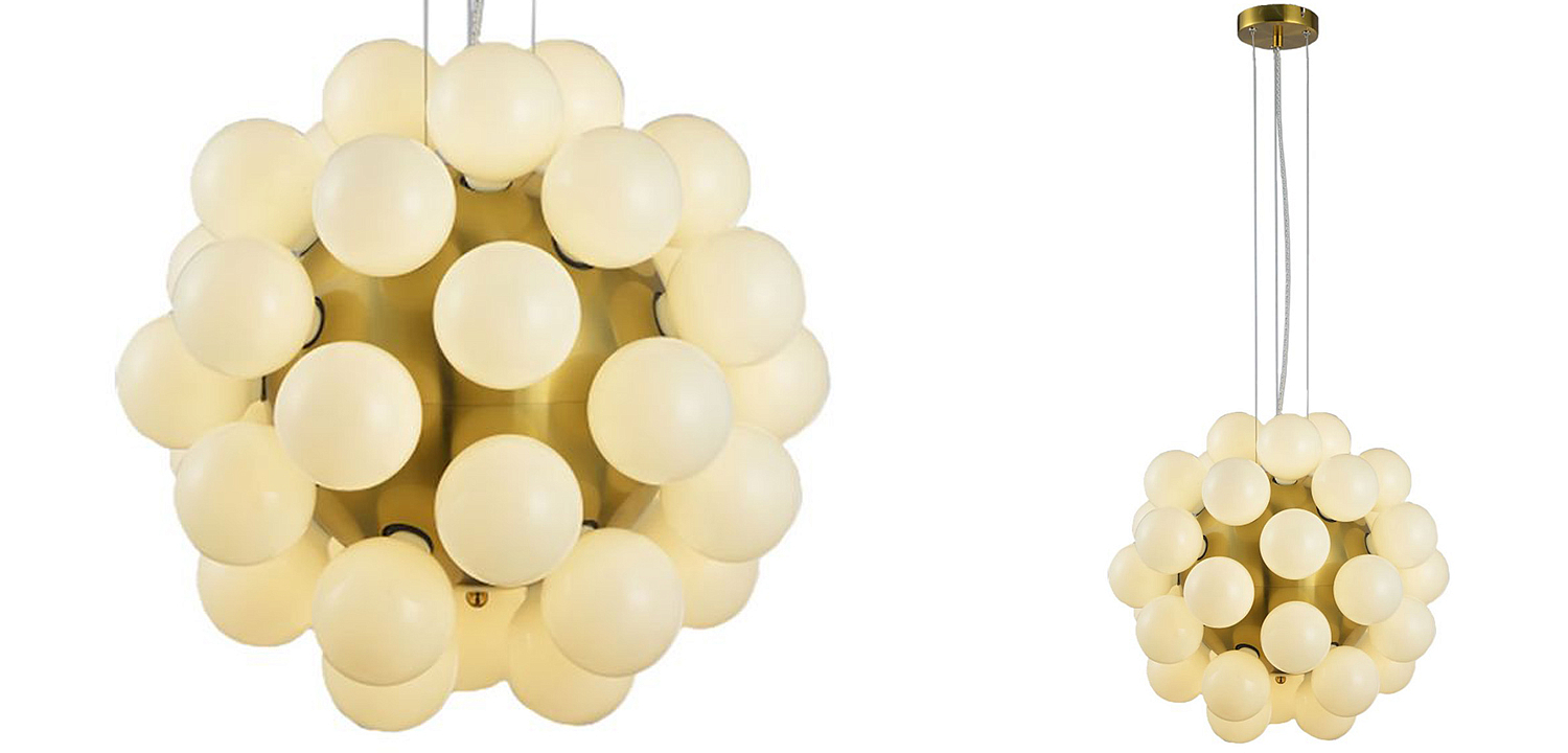 Люстра Korneli Chandelier white Люстра Korneli Chandelier white - Loft-Concept в Кирове