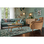 Кресло велюровое горчичного цвета Diaspro Mustard Armchair варинант исполнения - 7 | Loft Concept в Кирове