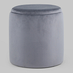 Пуф Alice Poof Grey Серый велюр варинант исполнения - 5 | Loft Concept в Кирове