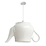 Подвесные светильники в виде белой посуды Flower Reversal варинант исполнения - 6 | Loft Concept в Кирове