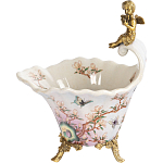 Фарфоровая чаша с золотым ангелом Suhary варинант исполнения - 1 | Loft Concept в Кирове