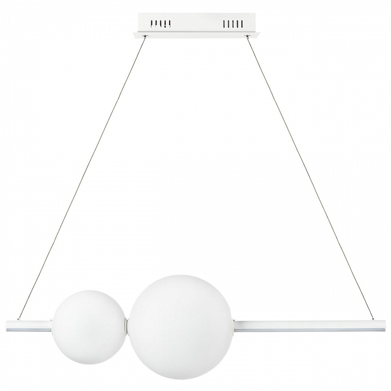 Люстра Galla Bubbles Line Белый Люстра Galla Bubbles Line Белый в Кирове | Loft Concept