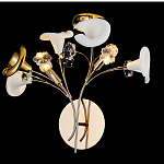 Бра в виде белых и золотых цветов каллы Refined Taste of Light варинант исполнения - 1 | Loft Concept в Кирове