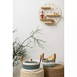 Корзина для хранения с ручками Interlacement Green варинант исполнения - 5 | Loft Concept в Кирове