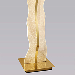 Торшер с изогнутым каркасом Golden Wave варинант исполнения - 2 | Loft Concept в Кирове