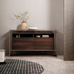 Дизайнерский комод в металлическом каркасе Valerian варинант исполнения - 2 | Loft Concept в Кирове