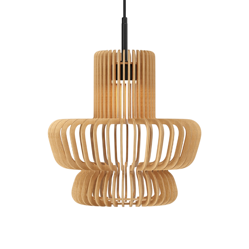 Подвесной светильник Namiki 14Вт 2700-4000К Черный Древесина в Кирове | Loft Concept 