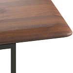 ТВ-тумба с полками из массива ореха Derick Wooden TV Stand варинант исполнения - 4 | Loft Concept в Кирове