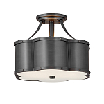 Потолочный светильник с декоративными заклепками Hinkley  варинант исполнения - 1 | Loft Concept в Кирове