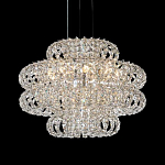 Люстра круглая с россыпью хрусталя Perfection of Diamonds варинант исполнения - 2 | Loft Concept в Кирове