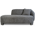 Кушетка серая с обивкой букле Thalia Grey Boucle Sofa варинант исполнения - 1 | Loft Concept в Кирове