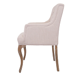 Кресло Mason Classical Armchair beige flax варинант исполнения - 1 | Loft Concept в Кирове