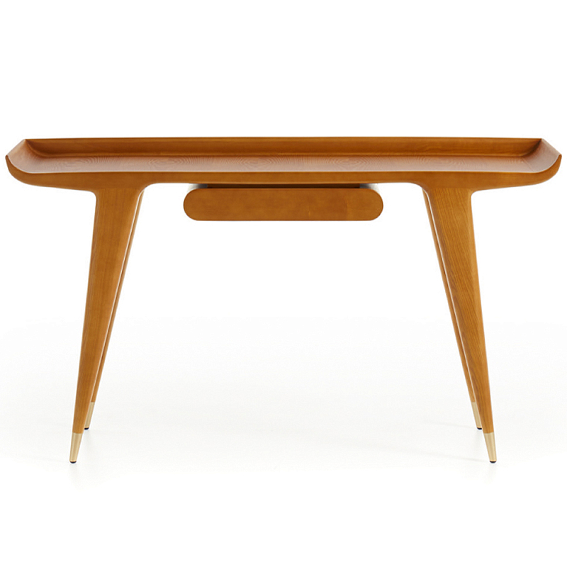 Дизайнерский рабочий стол из массива дерева Gio Ponti D.847.1 Writing Desk Древесина Дизайнерский рабочий стол из массива дерева Gio Ponti D.847.1 Writing Desk Древесина в Кирове | Loft Concept
