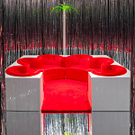 Дизайнерский модульный диван Poltronova Safari Sofa варинант исполнения - 13 | Loft Concept в Кирове