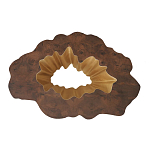 Кофейный стол Burl Exotic tree Coffee Table Black варинант исполнения - 2 | Loft Concept в Кирове
