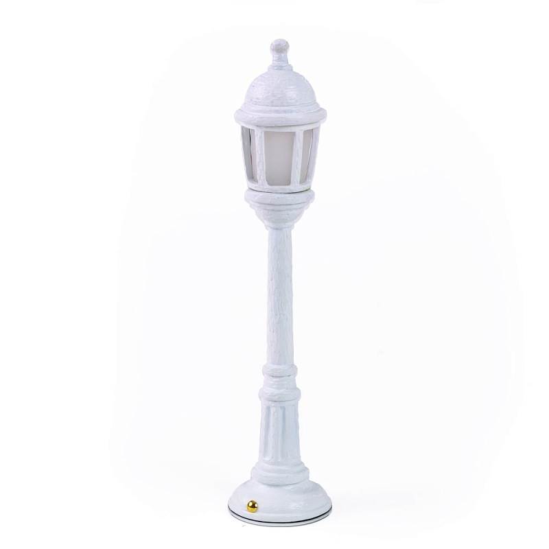 Настольная лампа Seletti Street Lamp Dining White Белый Настольная лампа Seletti Street Lamp Dining White Белый в Кирове | Loft Concept