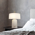 Настольная лампа на мраморном основании Dawn Light варинант исполнения - 1 | Loft Concept в Кирове