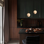 Подвесной светильник из белого алебастра Cryptocrystalline Stone варинант исполнения - 8 | Loft Concept в Кирове