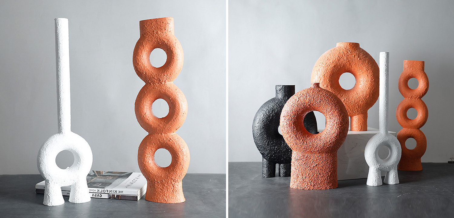 Ваза Sculpted Ceramic Vase by Faina - Loft-Concept в Кирове