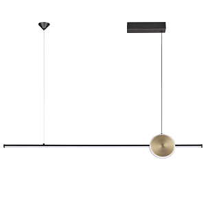 Подвесной светильник Barrette Черный Матовый