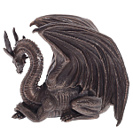 Декоративная статуэтка Дракон Dark Bronze Winged Dragon Statuette варинант исполнения - 3 | Loft Concept в Кирове