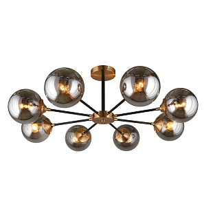 Потолочный светильник Smoky Sphere Black