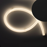 Люстра белого цвета с тремя изогнутыми светодиоидными плафонами Luke Lampco Tracer Lamp варинант исполнения - 4 | Loft Concept в Кирове