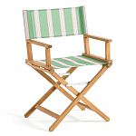 Кресло режиссерское из акации и ткани Geneva варинант исполнения - 1 | Loft Concept в Кирове