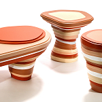 Приставной столик Vorlon Desert Side Table варинант исполнения - 2 | Loft Concept в Кирове