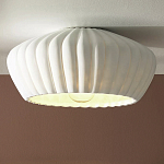 Потолочный светильник керамический Ceramic Embossed Lamp варинант исполнения - 2 | Loft Concept в Кирове