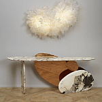 Консоль в виде овальных элементов Jinye console варинант исполнения - 3 | Loft Concept в Кирове