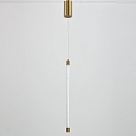 Подвесной светильник в форме цилиндра Trumpet Tube Brass варинант исполнения - 6 | Loft Concept в Кирове