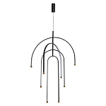 Люстра подвесная с дугообразными изогнутыми элементами Luke Lampco Tracer Lamp варинант исполнения - 2 | Loft Concept в Кирове