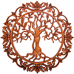 Панно из дерева Breath Panel With Trees варинант исполнения - 1 | Loft Concept в Кирове