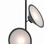 Торшер черный с 2-мя большими лампами Black Diffusers варинант исполнения - 1 | Loft Concept в Кирове