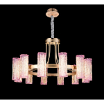 Люстра круглая с текстурными цилиндрическими плафонами Glimpse варинант исполнения - 4 | Loft Concept в Кирове