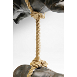 Декоративная статуя из стали Duo Rhinos варинант исполнения - 3 | Loft Concept в Кирове