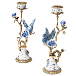 Подсвечник Candleholder Birds Atlanta Set 2 Pcs варинант исполнения - 1 | Loft Concept в Кирове