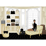 Megan Hess The Bag варинант исполнения - 2 | Loft Concept в Кирове